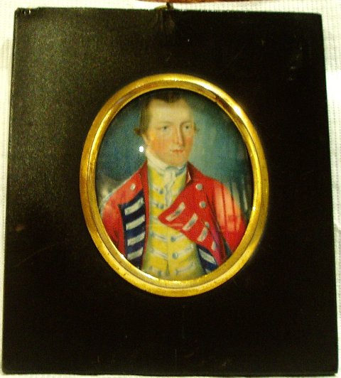 Miniature painting of Sir Joseph Andrews